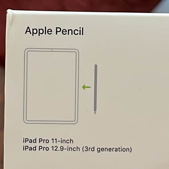 Apple Pencil four iPad Pro 11 inch or 12.9 inch third generation Empty Box - Picture 3 of 3
